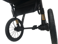 Poussette pliable pour bébé avec suspension double indépendante, pneus pneumatiques, capacité de charge de 20 kg