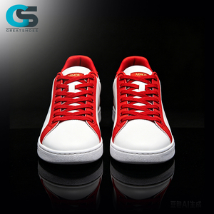 Greatshoes <span class=keywords><strong>Sneakers</strong></span> Bianche Personalizzabili, Scarpe Trendy Unisex, Scarpe da Skateboard, Scarpe Casual da Uomo, Scarpe da Passeggio Alla Moda - Product Image 4