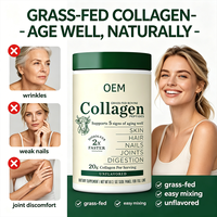 Collagène de Bovins Nourris à l'Herbe 20g Peau Cheveux Ongles Articulations Digestion Poudre Non Aromatisée Facile à Mélanger 454g Déconseillé aux Femmes Enceintes