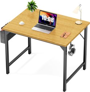 Escritorio de estilo simple y moderno para el hogar, oficina, estudio, estudiante, escritorio, personalización de Amazon Vintage - Product Image 4