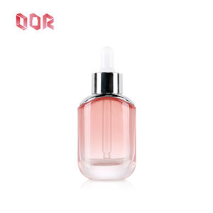 Botella de Vidrio Rosa con Gotero, Diseño Cilíndrico, para Aceites Esenciales, Suero, 15ml, 30ml, 50ml, Envases Cosméticos, Crema Facial para el Cuidado de la Piel - Product Image 4