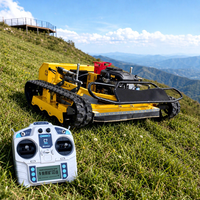 Promotion à durée limitée : Tondeuse robot radiocommandée facile à ranger, mini-tondeuse robot agricole