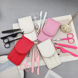 Kit d'outils professionnels de maquillage en gros pour cils, pinces à sourcils et cils en acier inoxydable à pointe fine, logo OEM personnalisé - Product Image 6