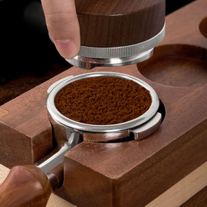 <span class=keywords><strong>Delonghi</strong></span>-Máquina de café espresso desnuda ecológica, portafiltro de café, <span class=keywords><strong>mango</strong></span> de madera, 51mm, 54mm, 58mm, 61mm, acero inoxidable, sin fondo - Product Image 5