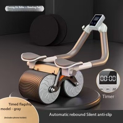 Grey timing kneeling mat