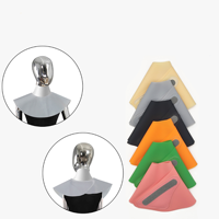 Cape de coiffure en silicone souple avec velcro anti-glissement pour cheveux, outil de salon de barbier