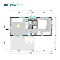 Maisons préfabriquées mobiles pour hôtels et stations balnéaires en plein air, capsules spatiales, maisons mobiles, conteneurs