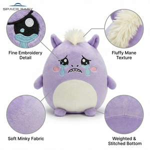 Almohada de Peluche Personalizada con Forma de Nuggets de Pollo Frito, Juguete de Peluche Adorable para Niños y <span class=keywords><strong>Adultos</strong></span>, Regalos, Fabricación OEM/ODM - Product Image 2