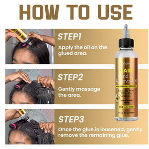 Dissolvant rapide dentelle <span class=keywords><strong>perruque</strong></span> Bond <span class=keywords><strong>colle</strong></span> dissolvant rapide tissage adhésif enlèvement huile - Product Image 6