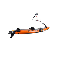 Jet ski à essence 110cc, vitesse 50 km/h, longue durée de vie, fibre de carbone, démarrage électrique, 1 personne, planche de surf