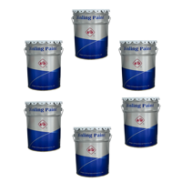 Revêtement de finition en latex acrylique pur brillant avancé pour les murs intérieurs et extérieurs Application de pulvérisation de revêtement liquide extérieur