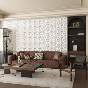 Paneles de Pared de PVC con Textura de Diamante 3D, Impermeables y Fáciles de Limpiar para Decoración de Sala de Estar, Dormitorio, Cocina, Oficina y Pasillo - Product Image 5