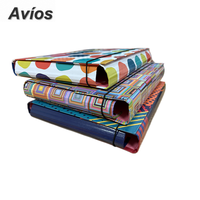 Carpeta de Archivos Plegable con Banda Elástica, Almacenamiento de Archivos, Impresión en Color Personalizada, Diseño de Papel, Carpetas de Documentos
