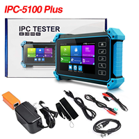 Testeur CCTV 5 pouces avec traceur de câble 6-en-1 VGA et entrée HD 4K pour caméra IP 8K, accessoires CCTV analogiques CVI TVI AHD SDI