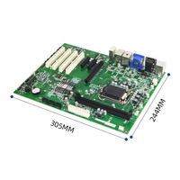 Promo Panas EAMB-1581 LGA1151 Intel Generasi ke-6/ke-7 I7/I5/I3 DDR4 32GB Motherboard Kustom Ganda Chipset Intel H110 Faktor Bentuk ATX
