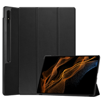 Untuk Samsung Galaxy Tab S11 Ultra SM-X936 14.6 inci Sarung Tablet Anti Guncangan Pelindung Bahan Kulit PU