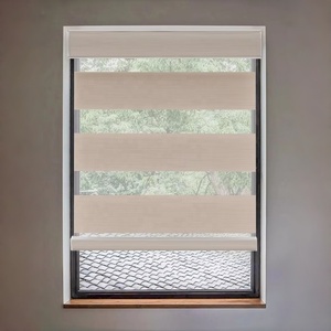 Persianas Enrollables Automáticas para Ventanas, Persianas Enrollables Dobles Horizontales, Persianas Zebra en Venta - Product Image 5