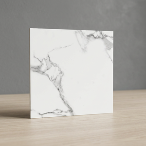 Azulejos de Porcelana Brillante Belmonte Blanco de 60x60cm, 8mm, Pulidos, Diseño para Pisos de Centros Comerciales - Product Image 2