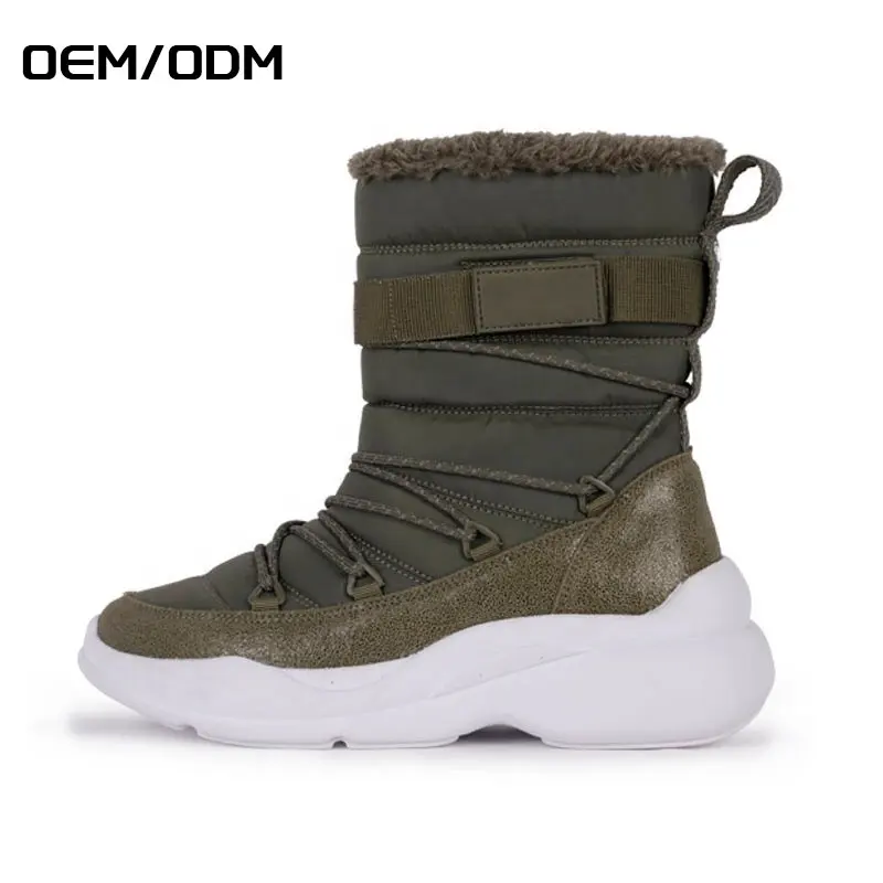 JIANER China OEM ODM Service New High Quality Outdoor Hard-Wearing Anti-Odor Anti-Slippery Boots Snow Shoes for Men
