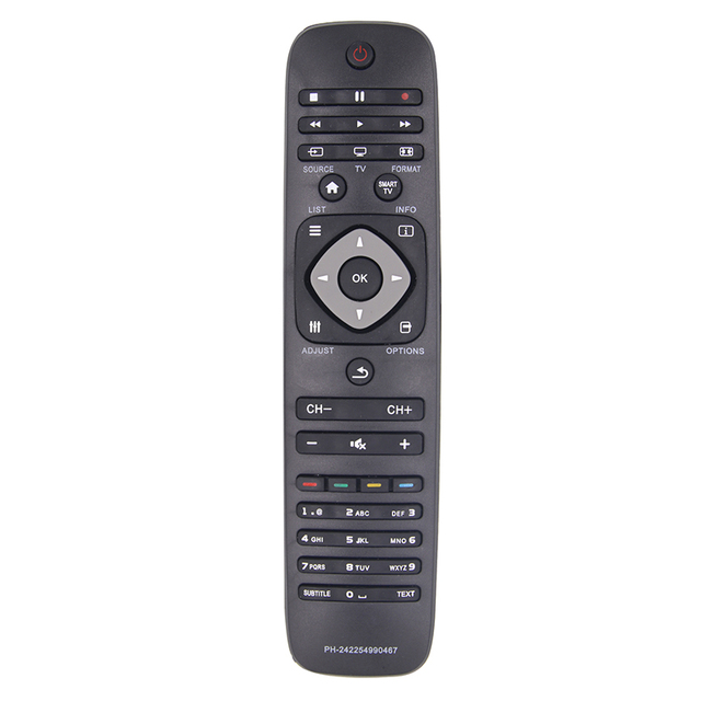 Replacement Remote Control 242254990477 Fit for Philips Smart LED TV