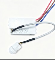 Détecteur de mouvement infrarouge humain PIR réglable de type split JB218B 120 ° /360 °   Détecteur de contrôle de la lumière