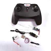 Pièces de modèle d'avion RC MiG-530, moteur de planeur de combat 2 canaux, carte récepteur, batterie, assemblage DIY
