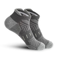 Chaussettes de sport professionnelles pour hommes, respirantes, absorbant la transpiration, avec soutien de la cheville et de la talon, pour le basketball, le marathon et la course à pied, ODM