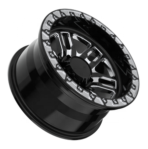 Rines de Aleación de Aluminio Todoterreno 4X4 de 17x9 18*9J 20 Pulgadas con Beadlock Real, 6x135 6x139.7, Acabado Mecanizado para Camionetas - Product Image 4