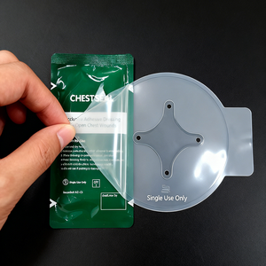 Pansement de poitrine sous vide d'urgence - Scellage occlusif premium pour traumatisme pénétrant et kits IFAK de sauvetage - Product Image 1
