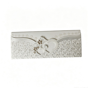 European-style High-end Wedding Invitations Laser-cut Fashionable <b>Paper</b> Invitation card - Product Image 6