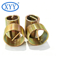 Wire Thread Insert Cadmium Plated Grade Suitable for Structural Components Under Moderate Vibration