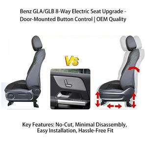 Kit de conversion de sièges électriques 8 directions, manuel vers électrique, pour Benz GLA GLB CLA CLB, siège conducteur et passager avec commande de porte - Vente chaude - Product Image 4
