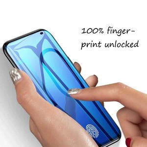 Protector de pantalla de vidrio templado curvo 3d <span class=keywords><strong>para</strong></span> <span class=keywords><strong>Samsung</strong></span> <span class=keywords><strong>s10</strong></span> + <span class=keywords><strong>s10</strong></span> S20, antihuellas dactilares, Nano líquido - Product Image 3