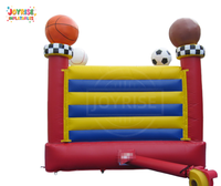 Château gonflable commercial à thème football pour usage extérieur et fêtes