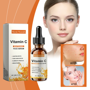 Suero Facial con Vitamina C, Esencia Facial Blanqueadora e Iluminadora, Líquido Hidratante Antienvejecimiento para Uso Doméstico - Product Image 2