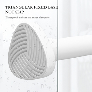 Tringle à <span class=keywords><strong>rideau</strong></span> de <span class=keywords><strong>douche</strong></span> sans perçage, pliable, pour salle de bain, <span class=keywords><strong>barre</strong></span> de <span class=keywords><strong>rideau</strong></span> de <span class=keywords><strong>douche</strong></span>, tension de ressort robuste - Product Image 3