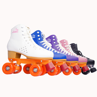 Patins à roulettes professionnels de haute qualité pour adultes, en alliage d'aluminium, 4 roues, durables, pour la location en extérieur