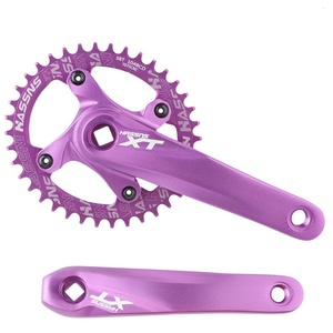 Juego de Bielas HASSNS <span class=keywords><strong>XT</strong></span> para Bicicleta de Montaña con Eje Pasante, 104BCD, Dientes Positivos y Negativos, Modificación de Ranura Única para 9/<span class=keywords><strong>10</strong></span>/11 <span class=keywords><strong>Velocidades</strong></span> - Product Image 3