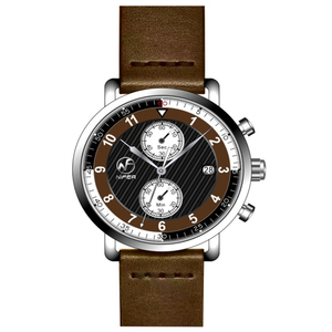 Reloj de Cuarzo Retro Vintage, Esfera con Números Romanos, Correa de Cuero Retro, Reloj de Pulsera Analógico Clásico para Uso Diario, Colección - Product Image 4