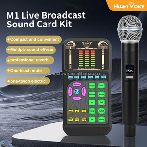<span class=keywords><strong>Carte</strong></span> son portable M1 pour changeur de voix, dispositif de diffusion en direct pour jeux mobiles, diffusion, ordinateur et chant - Product Image 3