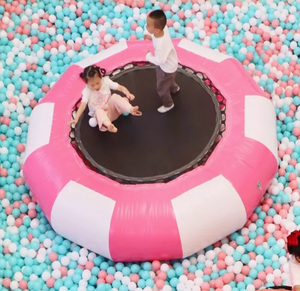 <span class=keywords><strong>Mini</strong></span> <span class=keywords><strong>trampoline</strong></span> gonflable d'eau en PVC pour enfants <span class=keywords><strong>trampoline</strong></span> flottant pour lac de mer <span class=keywords><strong>trampoline</strong></span> gonflable d'intérieur pour <span class=keywords><strong>piscine</strong></span> à balles - Product Image 5