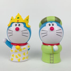 H8CM 6 món/bộ Mô hình nhân vật hoạt hình Doremon, số lượng đặt hàng tối thiểu thấp, mô hình PVC với hộp bí ẩn, dùng cho trò chơi điện tử. - Product Image 4