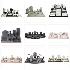 Présentoir de bijoux de table pour montres, colliers, bagues et boucles d'oreilles, accessoires de présentation pour boîtes à bijoux - Product Image 6