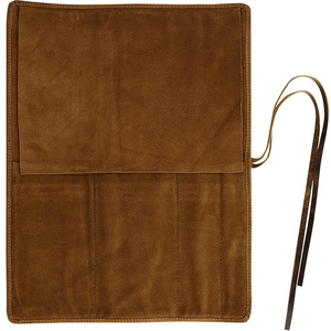 Ensemble de rouleaux de couteaux en cuir véritable professionnel sac de <span class=keywords><strong>couteau</strong></span> robuste sac de porte-<span class=keywords><strong>couteau</strong></span> de chef organisateur de stockage d'outils de cuisine - Product Image 5