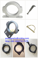 Putzmeister Clamp Coupling ZX-K 6HD Type de boulon pour coude de tuyau de pompe à béton PM ZX150