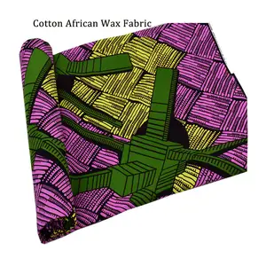 Wax Fabric Manufacturer Batik african wax digital print 100% Cotton woven fabric