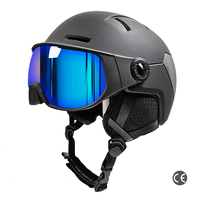 Casques de ski certifiés CE, unisexes, protection de la tête, respirants, réglables, logo personnalisé, couleur au choix, pour adultes, ski d'hiver