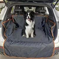 Coussin de siège auto pour animaux de compagnie, imperméable et anti-salissures, épais, confortable, simple, économique, résistant, noir