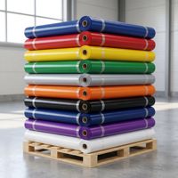 Bâche en PVC enduit pour tentes d'événements extérieurs, toile de bâche en PVC, rouleaux de bâche en PVC, usines chinoises pour tentes et bâches en PVC