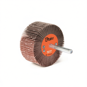 Ttake Abrasive Flap <b>Wheel</b> 40x25 Mm 6 Mm Shaft 240 Grit For Metal <b>Grinding</b> - Product Image 2